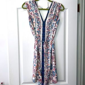 Patterned dress from The Loft